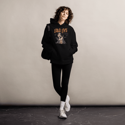 Long Live Halloween | Oversized Fleece Hoodie Oversized Fleece Hoodie Syntax & Alchemy   