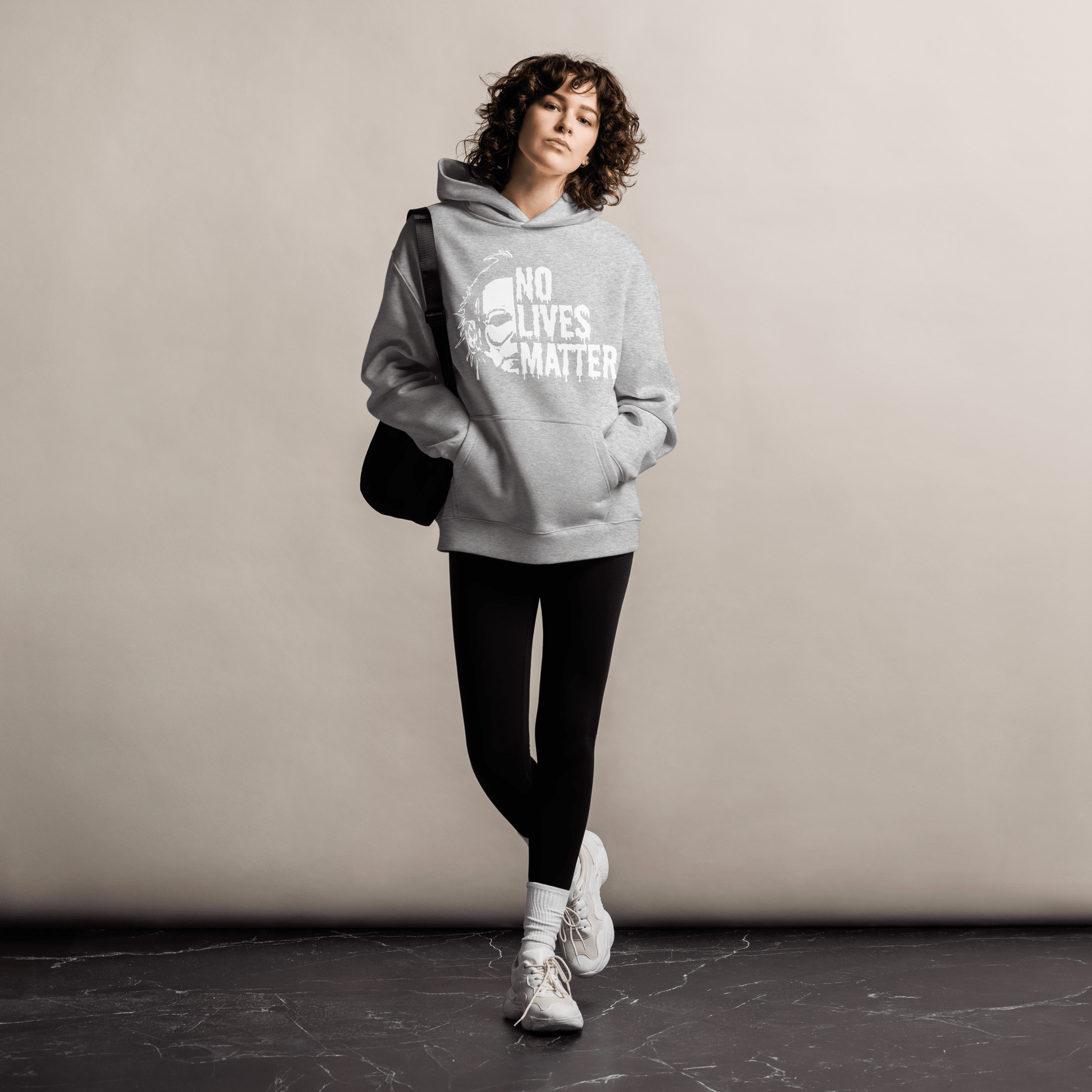 No Lives Matter | Oversized Fleece Hoodie Oversized Fleece Hoodie Syntax & Alchemy   