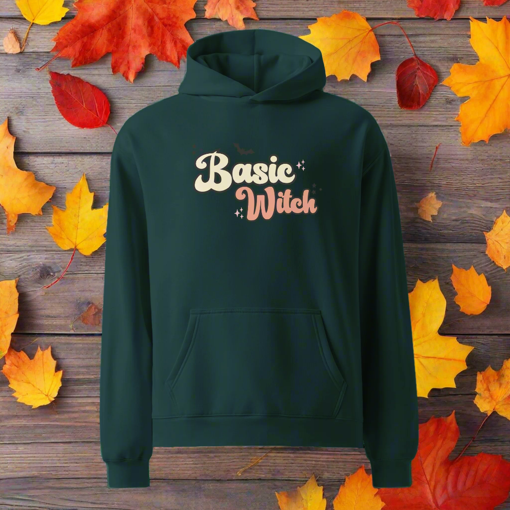 Basic Witch | Oversized Fleece Hoodie Oversized Fleece Hoodie Syntax & Alchemy   