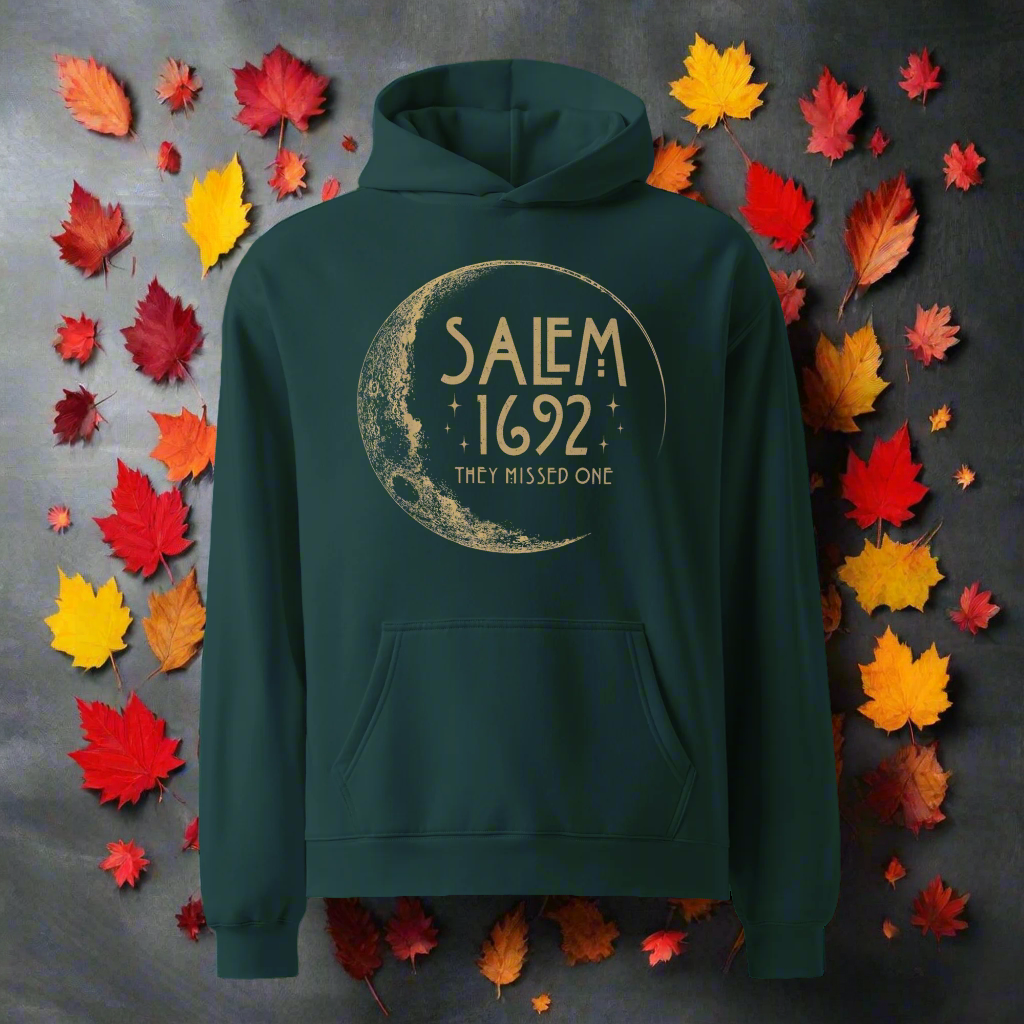 Salem 1692 | Oversized Fleece Hoodie Oversized Fleece Hoodie Syntax & Alchemy   