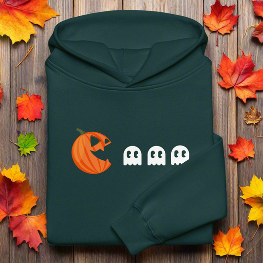 Pumpkin Eater | Oversized Fleece Hoodie Oversized Fleece Hoodie Syntax & Alchemy Pine Green S 