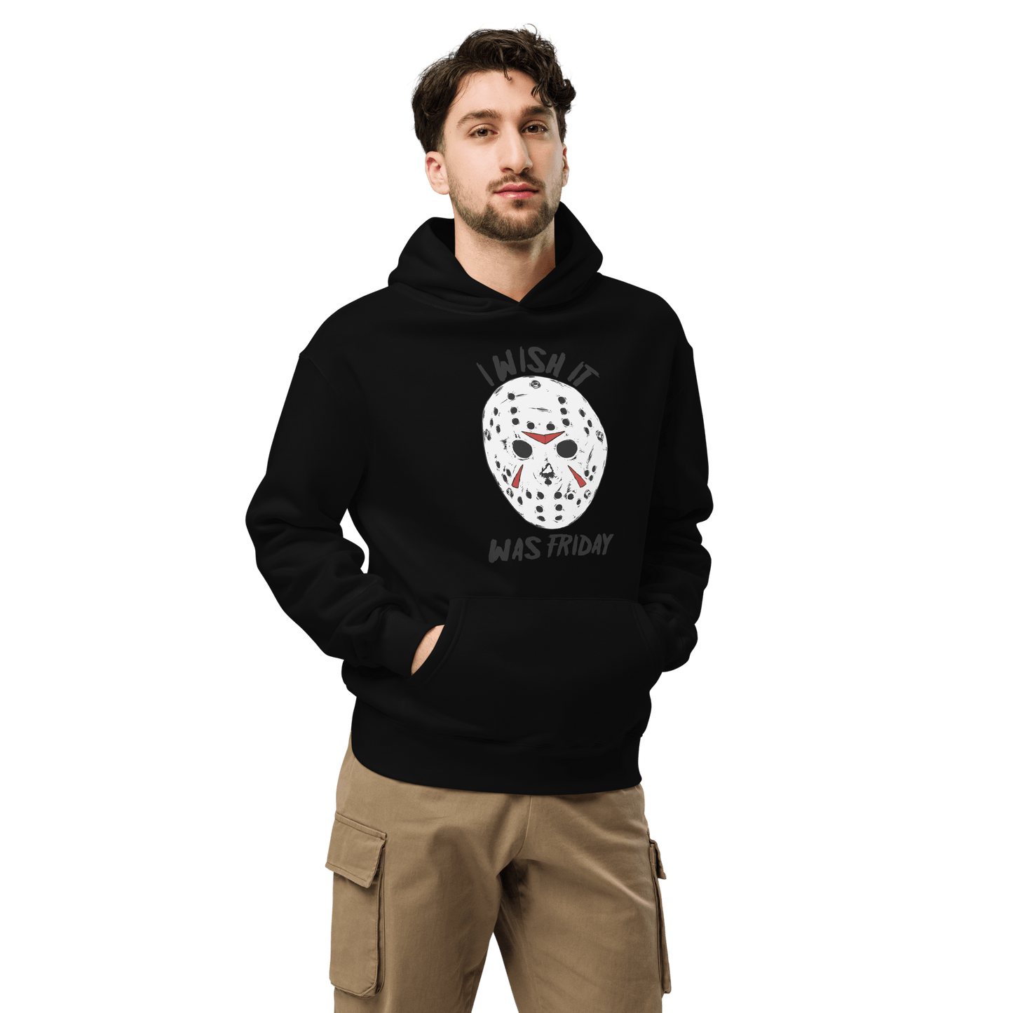 Wish It Was Friday 13th | Oversized Fleece Hoodie Oversized Fleece Hoodie Syntax & Alchemy   