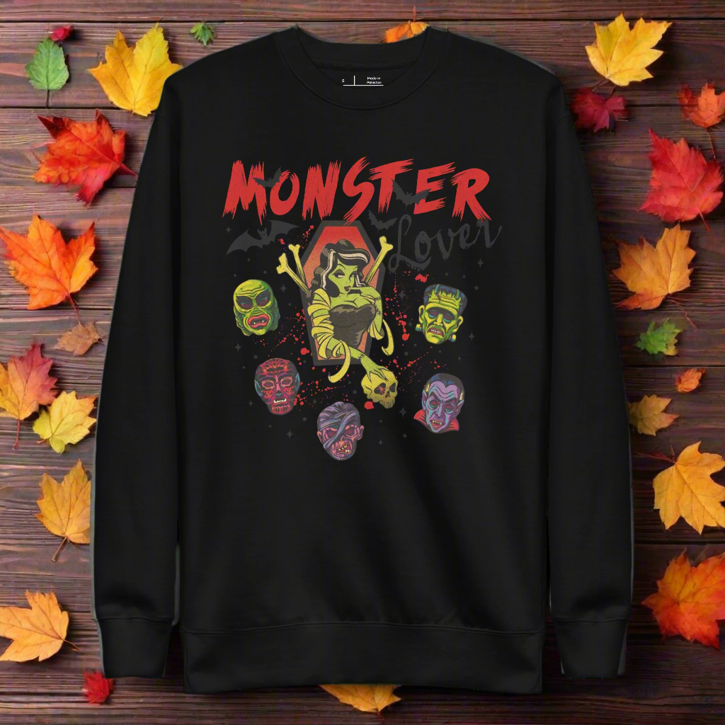 Monster Lover | Soft-Wash Sweatshirt Soft-Wash Sweatshirt Syntax & Alchemy   