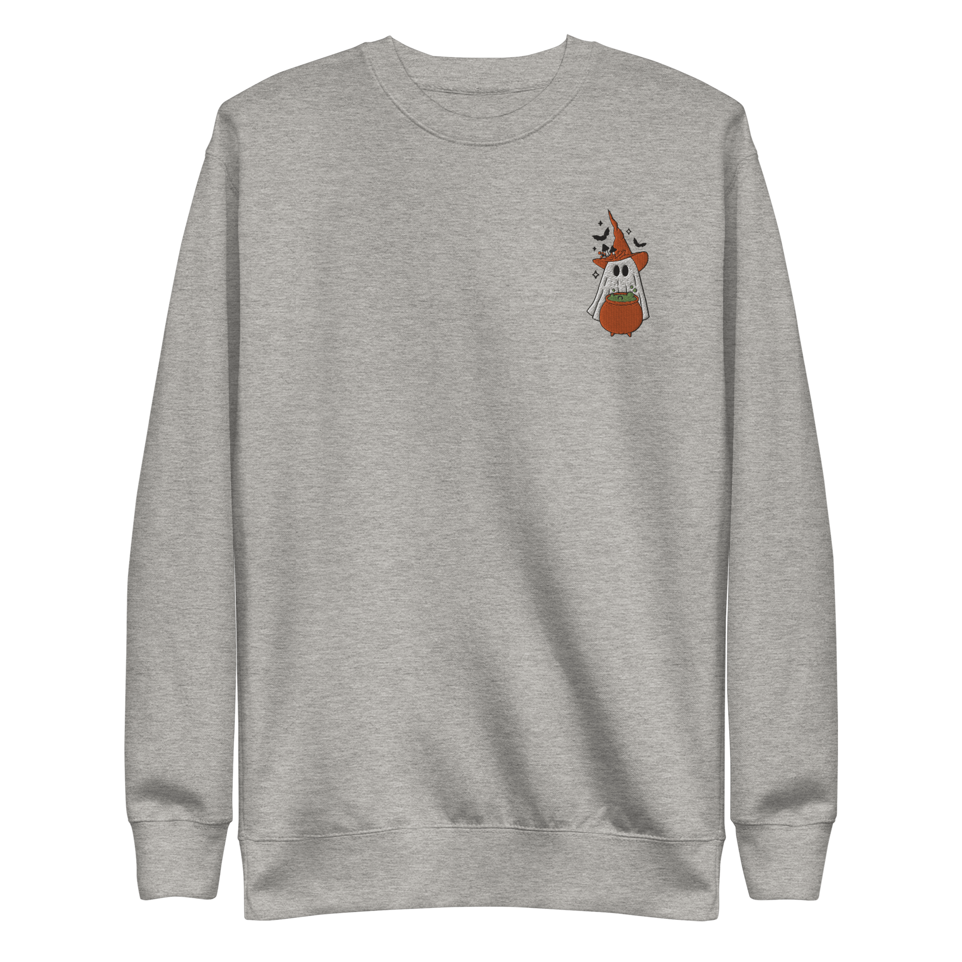 Ghost Cauldron | Soft-Wash Sweatshirt | Embroidered Soft-Wash Sweatshirt Syntax & Alchemy   