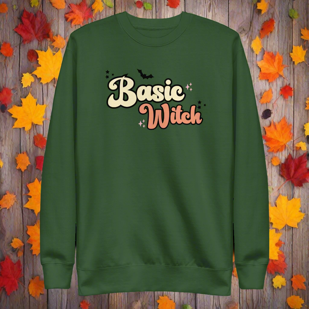 Basic Witch | Soft-Wash Sweatshirt Soft-Wash Sweatshirt Syntax & Alchemy   