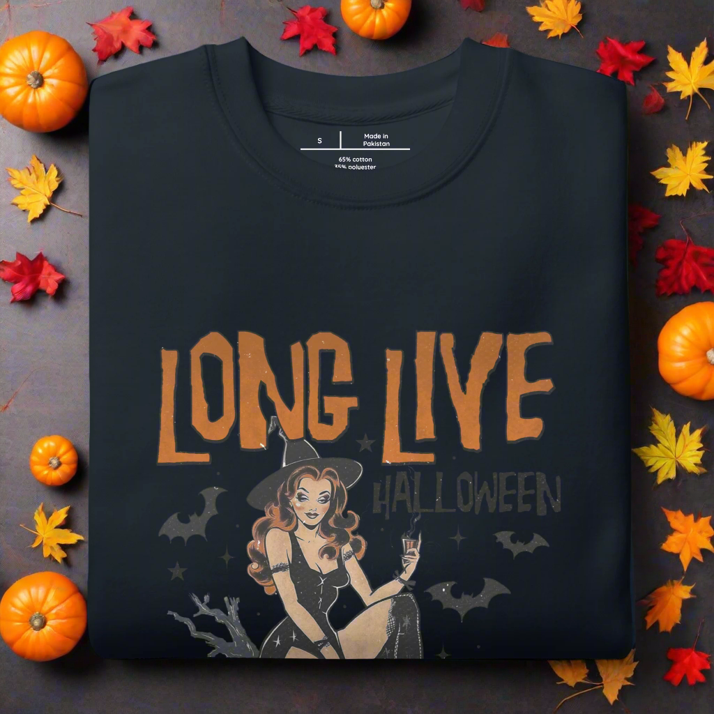 Long Live Halloween | Soft-Wash Sweatshirt Soft-Wash Sweatshirt Syntax & Alchemy Navy Blazer S 