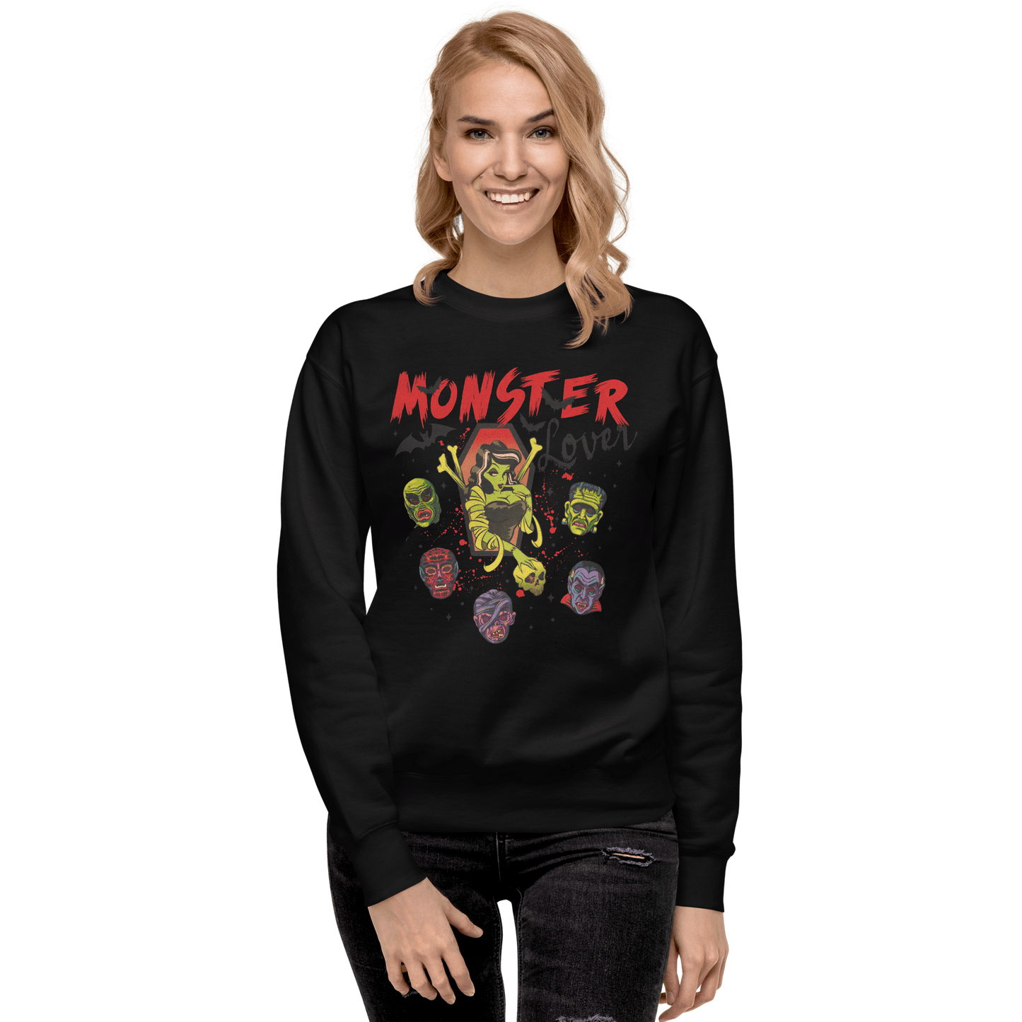 Monster Lover | Soft-Wash Sweatshirt Soft-Wash Sweatshirt Syntax & Alchemy   