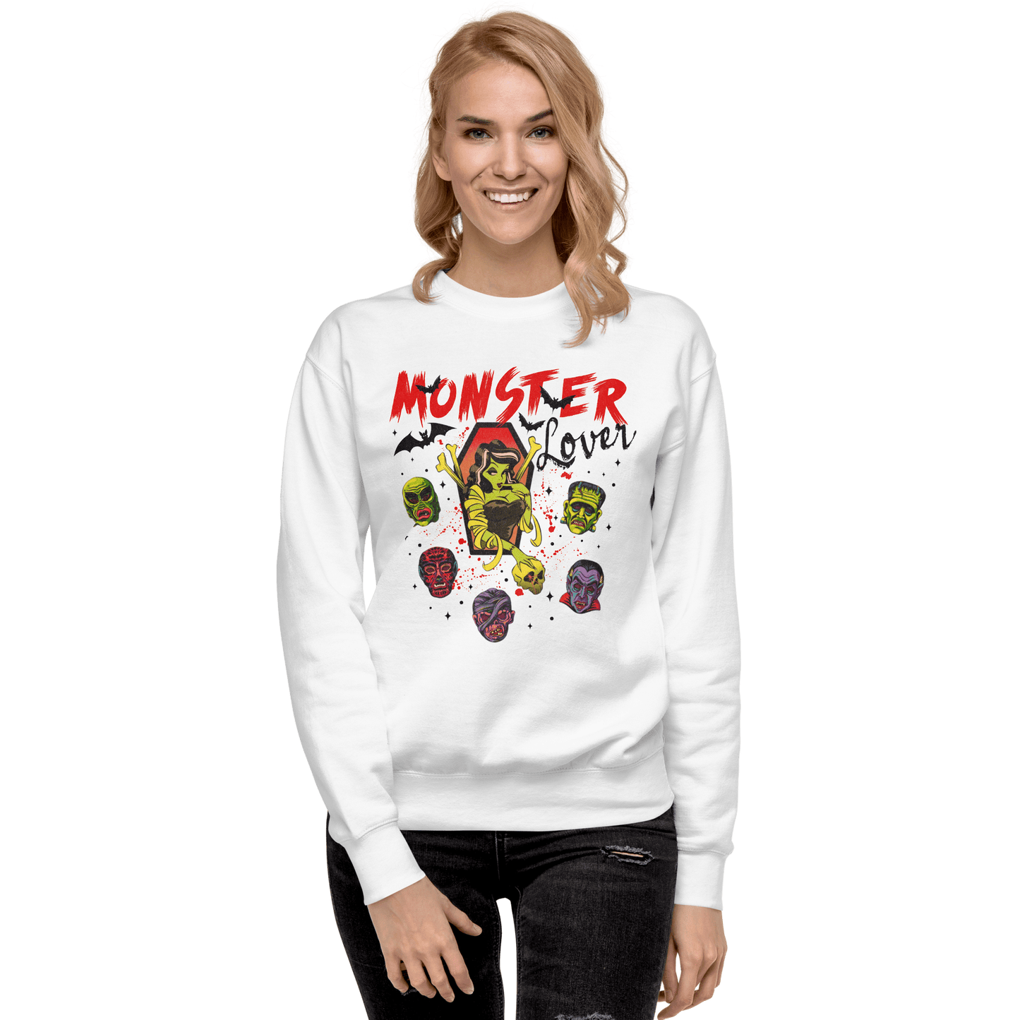 Monster Lover | Soft-Wash Sweatshirt Soft-Wash Sweatshirt Syntax & Alchemy   