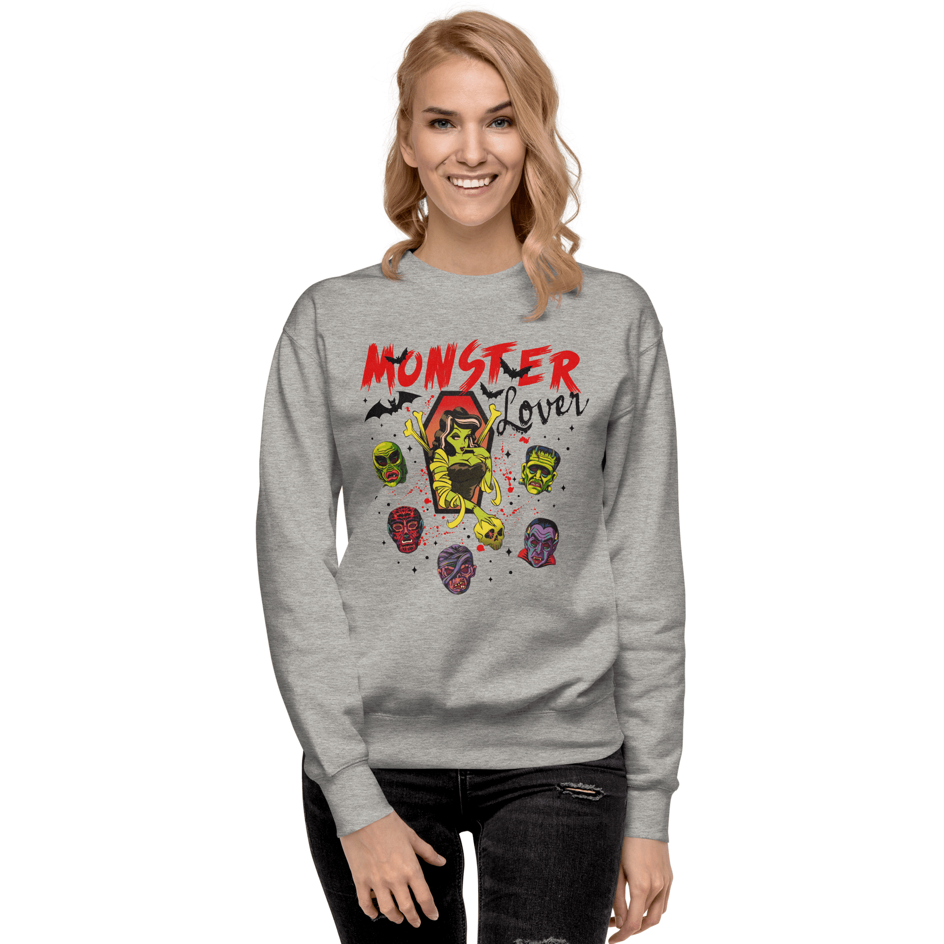 Monster Lover | Soft-Wash Sweatshirt Soft-Wash Sweatshirt Syntax & Alchemy   