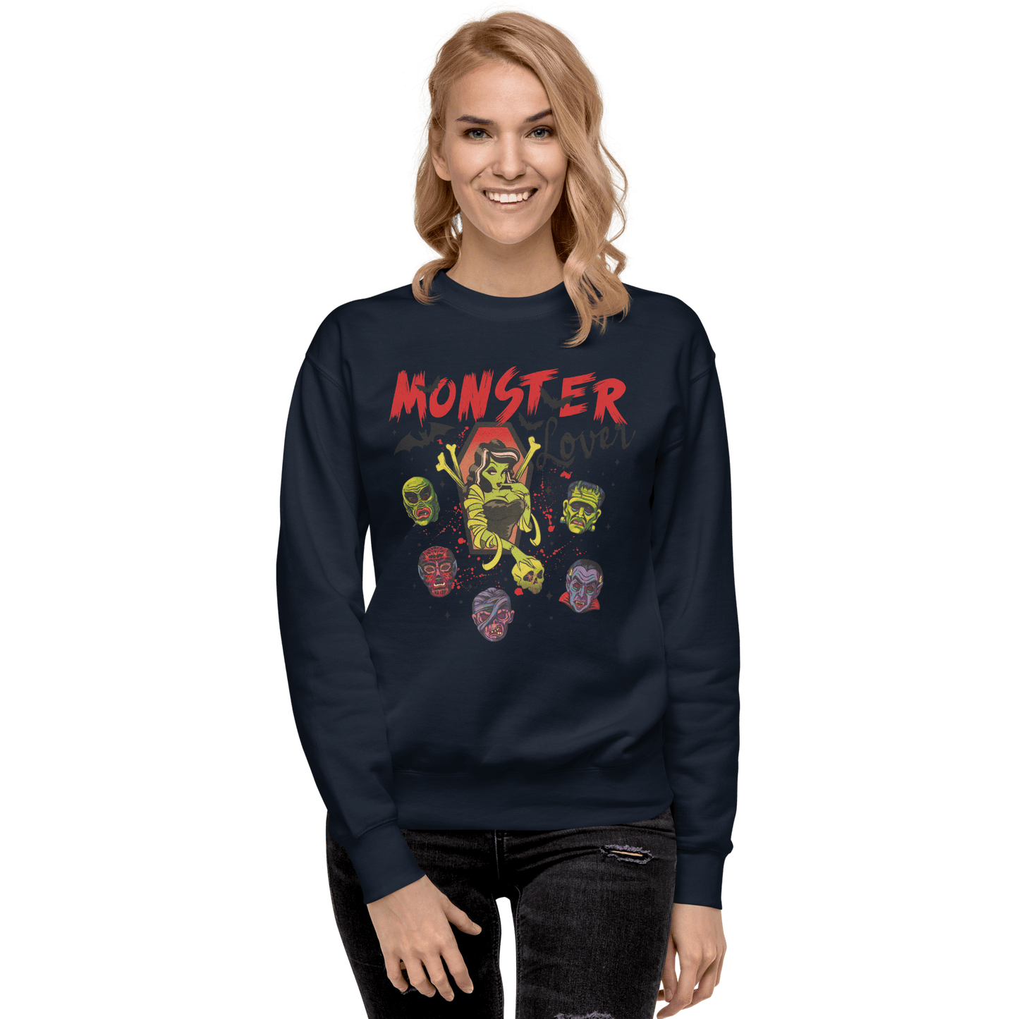 Monster Lover | Soft-Wash Sweatshirt Soft-Wash Sweatshirt Syntax & Alchemy   