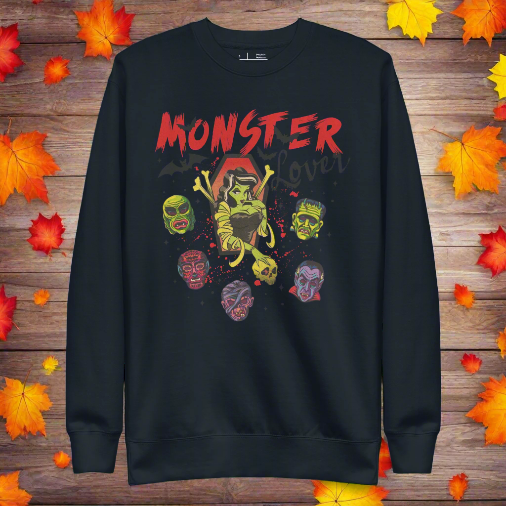 Monster Lover | Soft-Wash Sweatshirt Soft-Wash Sweatshirt Syntax & Alchemy   