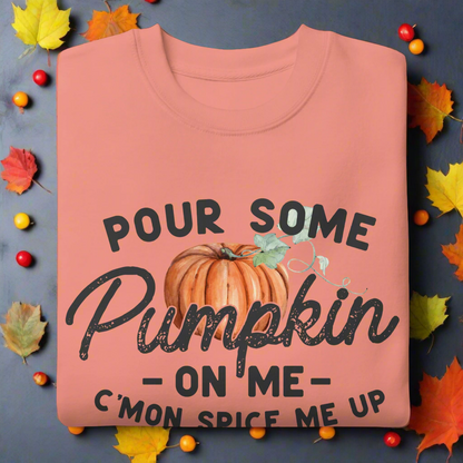 Pour Some Pumpkin | Soft-Wash Sweatshirt Soft-Wash Sweatshirt Syntax & Alchemy Dusty Rose S 