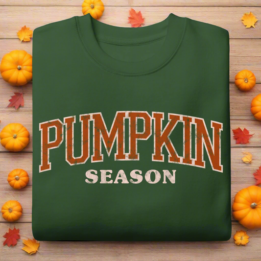 Pumpkin Season | Soft-Wash Sweatshirt Soft-Wash Sweatshirt Syntax & Alchemy Forest Green S 