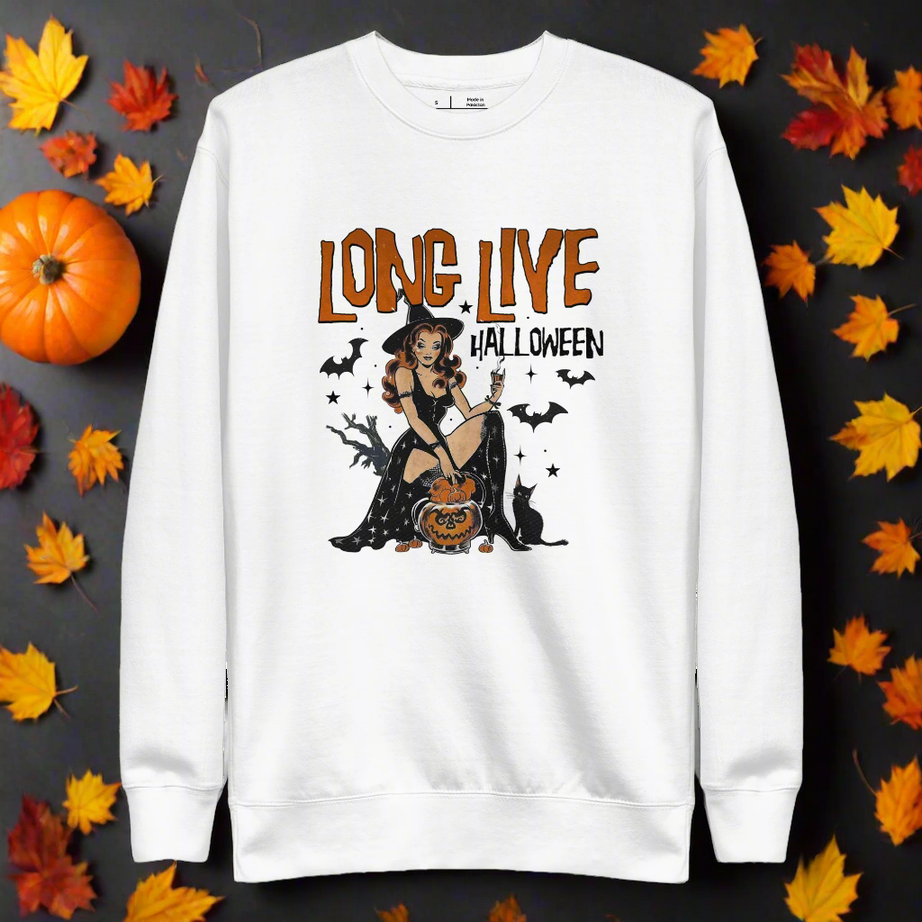 Long Live Halloween | Soft-Wash Sweatshirt Soft-Wash Sweatshirt Syntax & Alchemy   