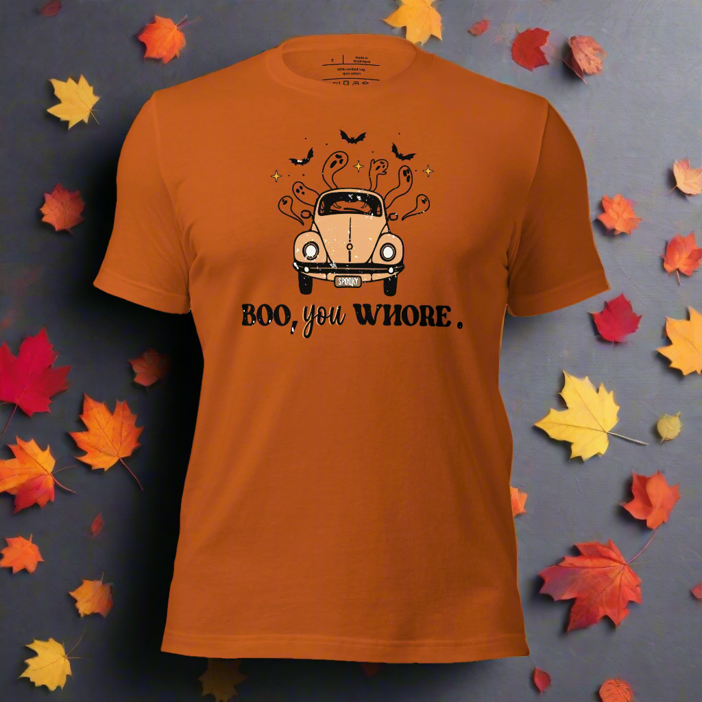 Boo! | Airlume Cotton T-Shirt Women's T-Shirt Syntax & Alchemy   