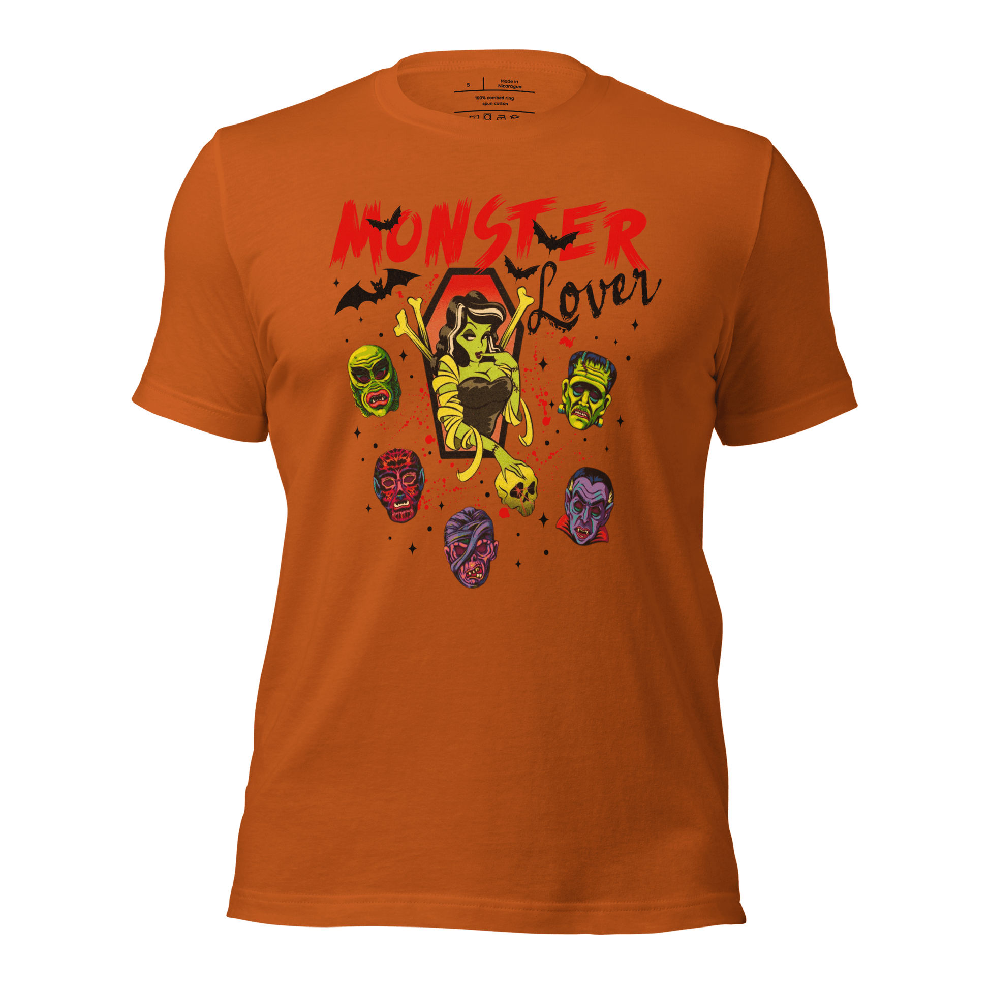 Monster Lover | Airlume Cotton T-Shirt Women's T-Shirt Syntax & Alchemy   