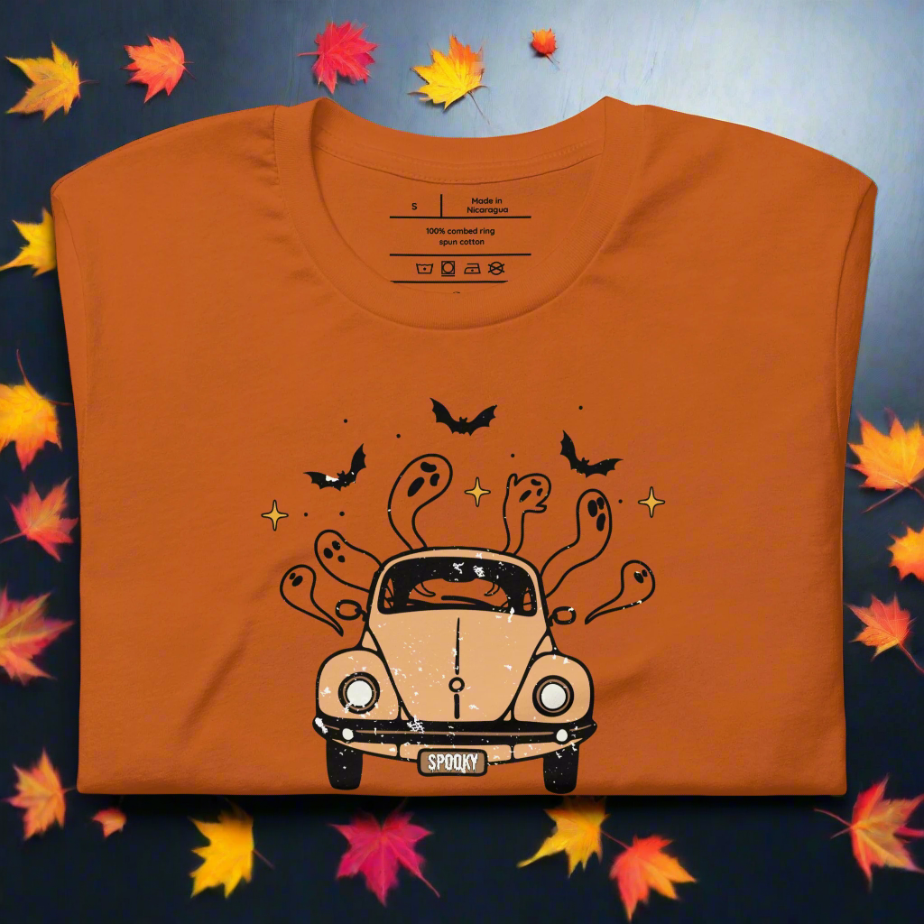 Boo! | Airlume Cotton T-Shirt Women's T-Shirt Syntax & Alchemy Autumn S 