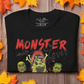 Monster Lover | Airlume Cotton T-Shirt Women's T-Shirt Syntax & Alchemy Black XS 