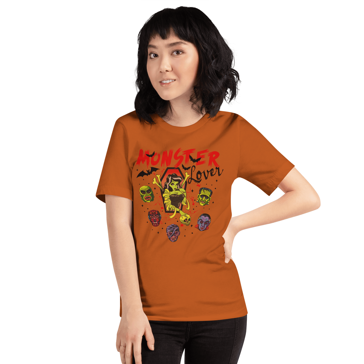 Monster Lover | Airlume Cotton T-Shirt Women's T-Shirt Syntax & Alchemy   