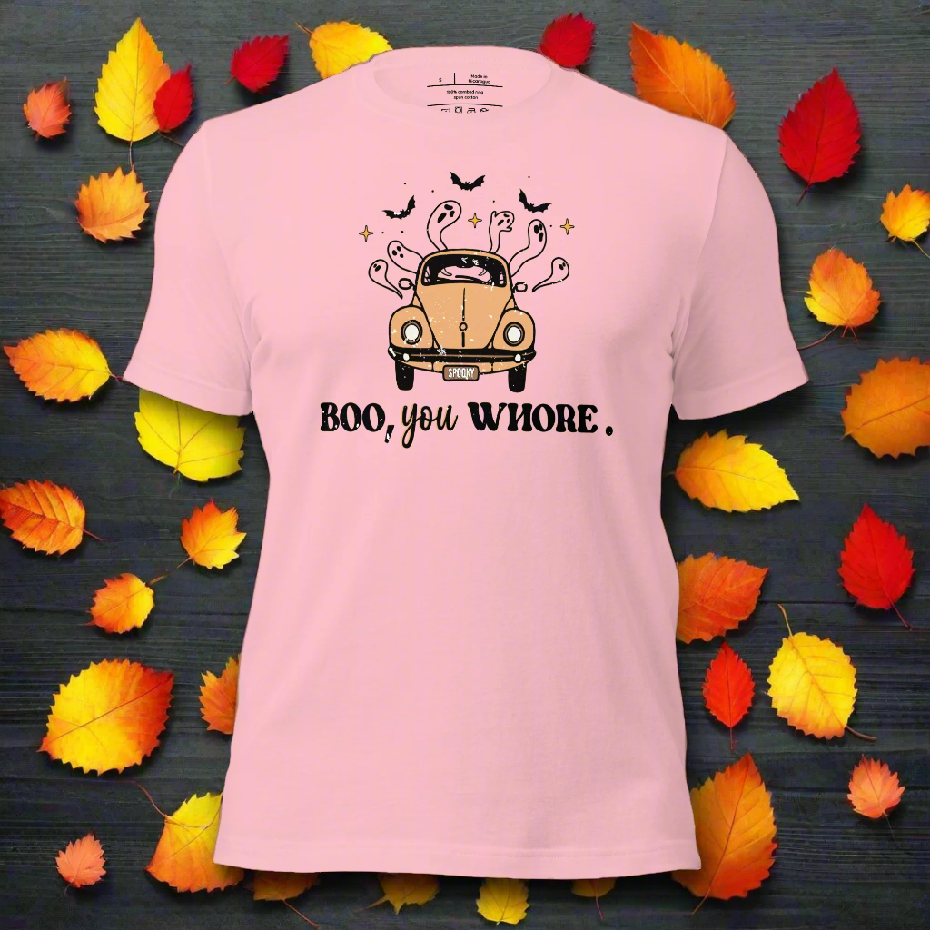 Boo! | Airlume Cotton T-Shirt Women's T-Shirt Syntax & Alchemy   