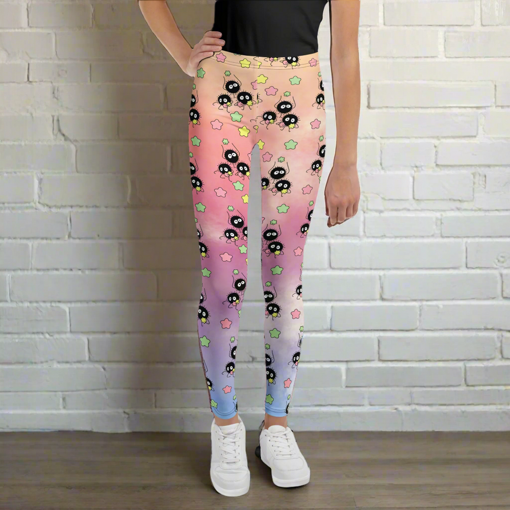 Soot Sprites | Youth Soft-Stretch Leggings | Summer Variant - Syntax & Alchemy