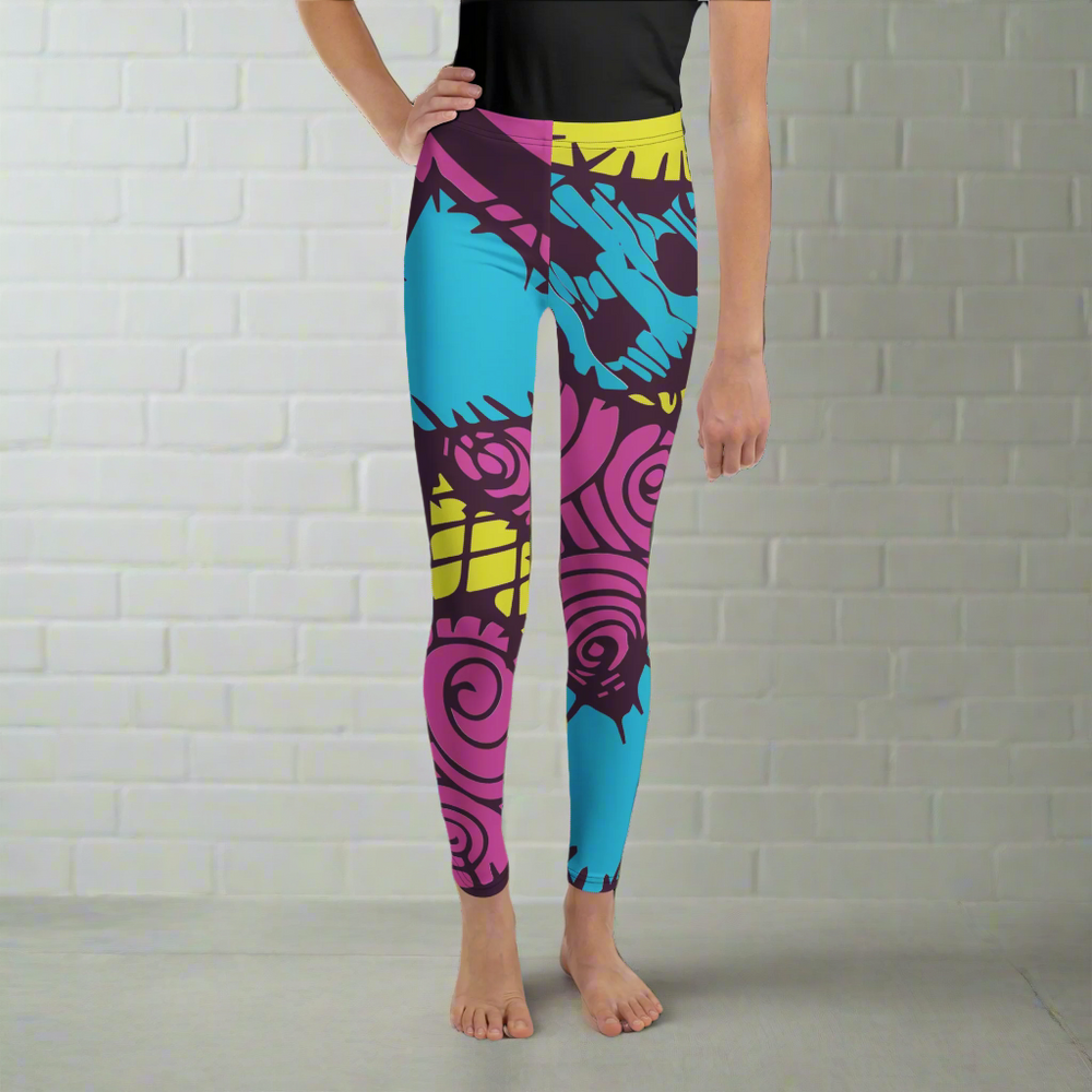 Sally | Youth Soft-Strech Leggings - Syntax & Alchemy