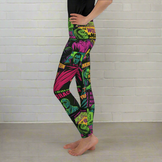 Universal Monsters | Youth Soft-Stretch Leggings - Syntax & Alchemy