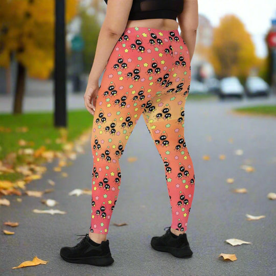 Soot Sprites | Soft-Stretch Leggings | Autumn Variant - Syntax & Alchemy
