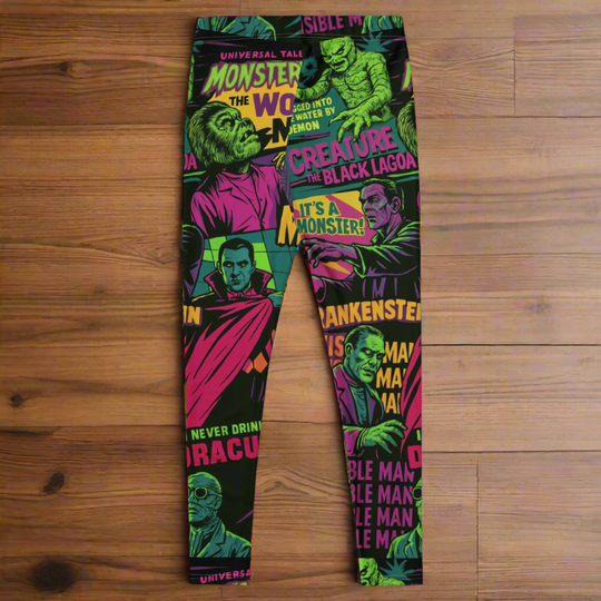Universal Monsters | Soft-Stretch Leggings - Syntax & Alchemy