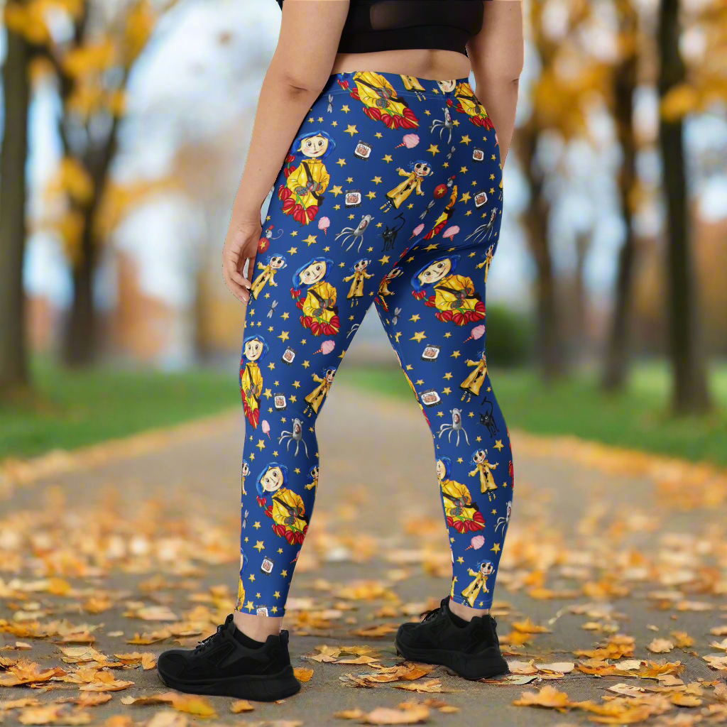 Twitchy Witchy Girl | Soft-Stretch Leggings - Syntax & Alchemy