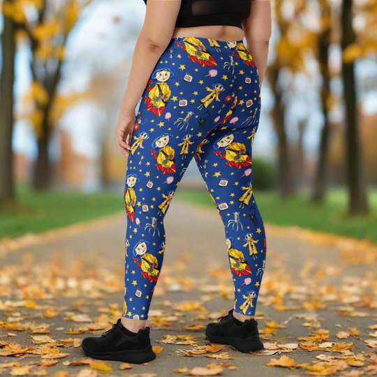 Twitchy Witchy Girl | Soft-Stretch Leggings - Syntax & Alchemy