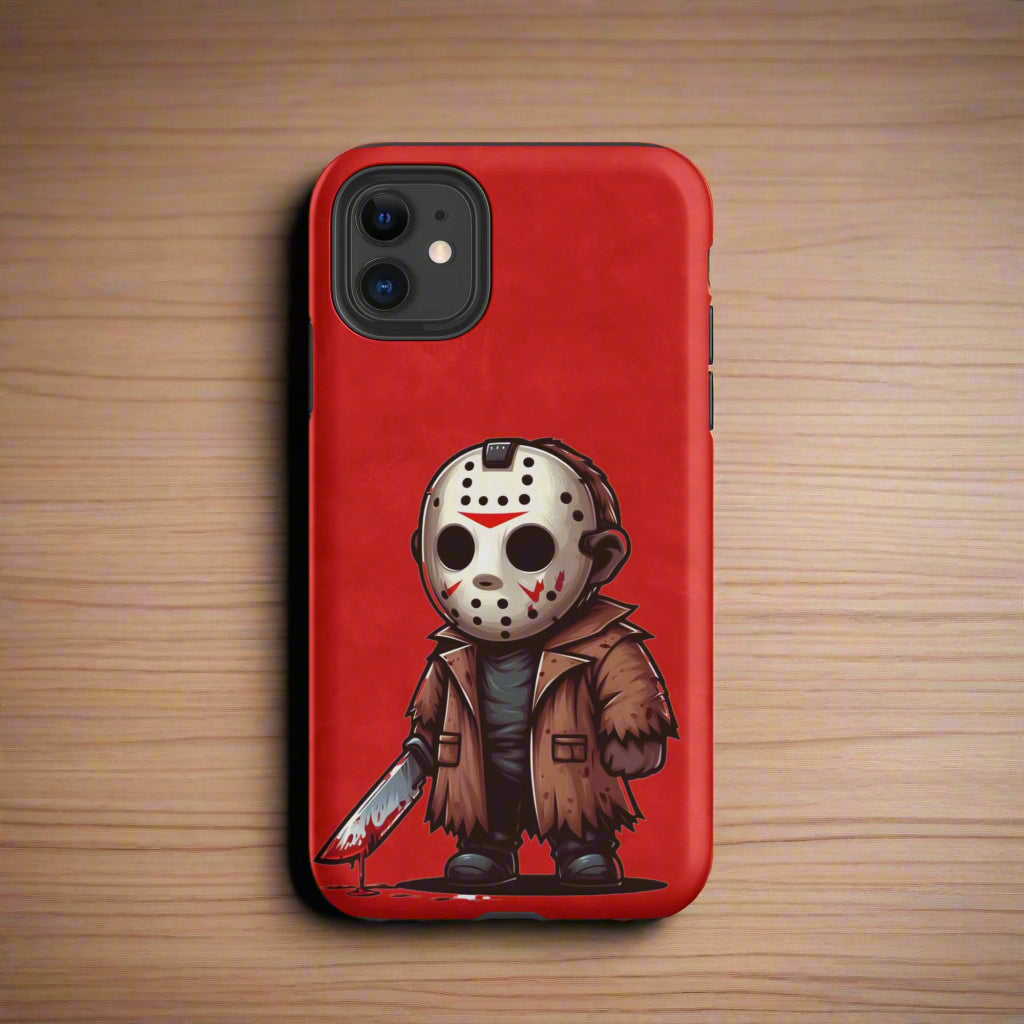 Friday the 13th | Tough Case for iPhone® - Syntax & Alchemy - Protect your phone with style using a durable, dual-layered case. The outer shell is made of impact-resistant polycarbonate, while the inner lining sports TPU lining for maximum impact absorption. Keep your phone fashionable and safe all year round!• Polycarbonate outer shell• Thermoplastic Polyurethane TPU inner liner• Dual-layer protection• Precisely aligned port openings• Induction charging compatible