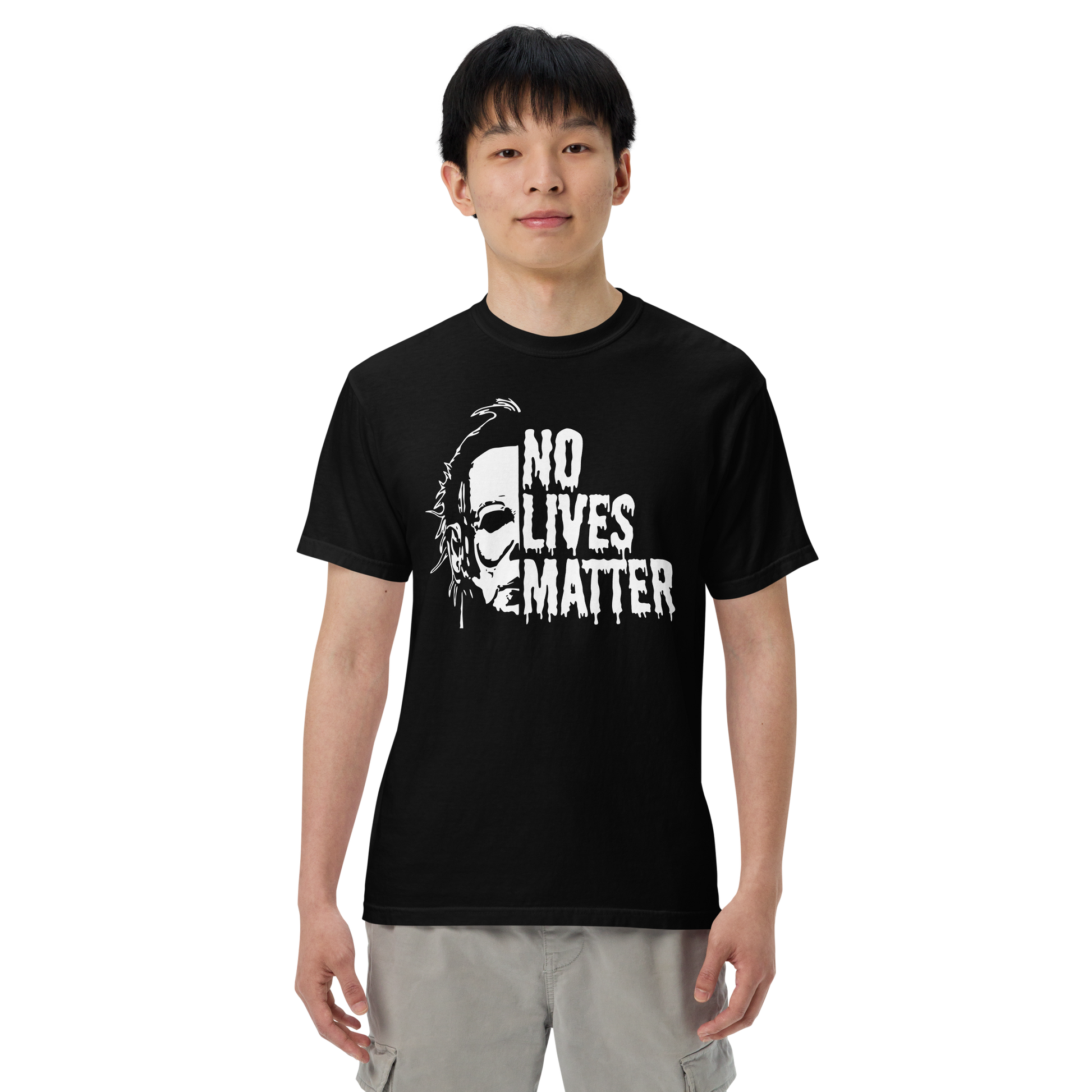 No Lives Matter | Heavyweight Cotton T-Shirt Heavyweight T-Shirt Syntax & Alchemy   