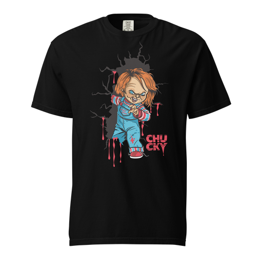 Chucky | Heavyweight Cotton T-Shirt Heavyweight T-Shirt Syntax & Alchemy Black S 