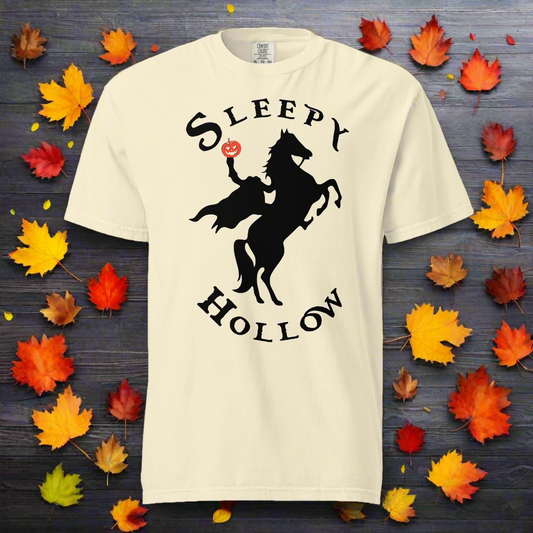 Sleepy Hollow Horseman | Heavyweight Cotton T-Shirt Heavyweight T-Shirt Syntax & Alchemy Ivory S 