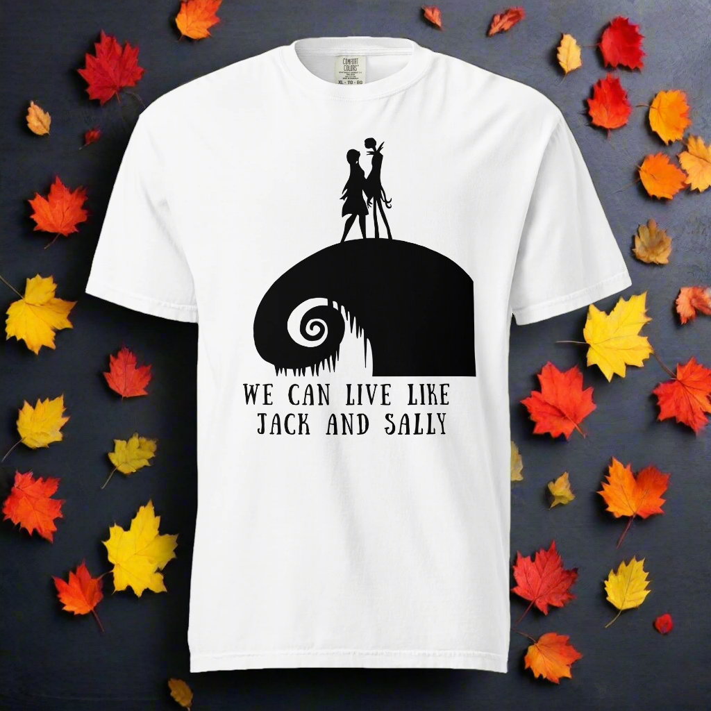 Jack & Sally | Heavyweight Cotton T-Shirt Heavyweight T-Shirt Syntax & Alchemy White S 