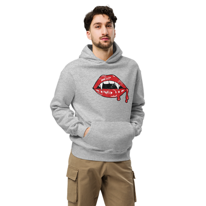 Vampire Kiss | Oversized Fleece Hoodie Oversized Fleece Hoodie Syntax & Alchemy   