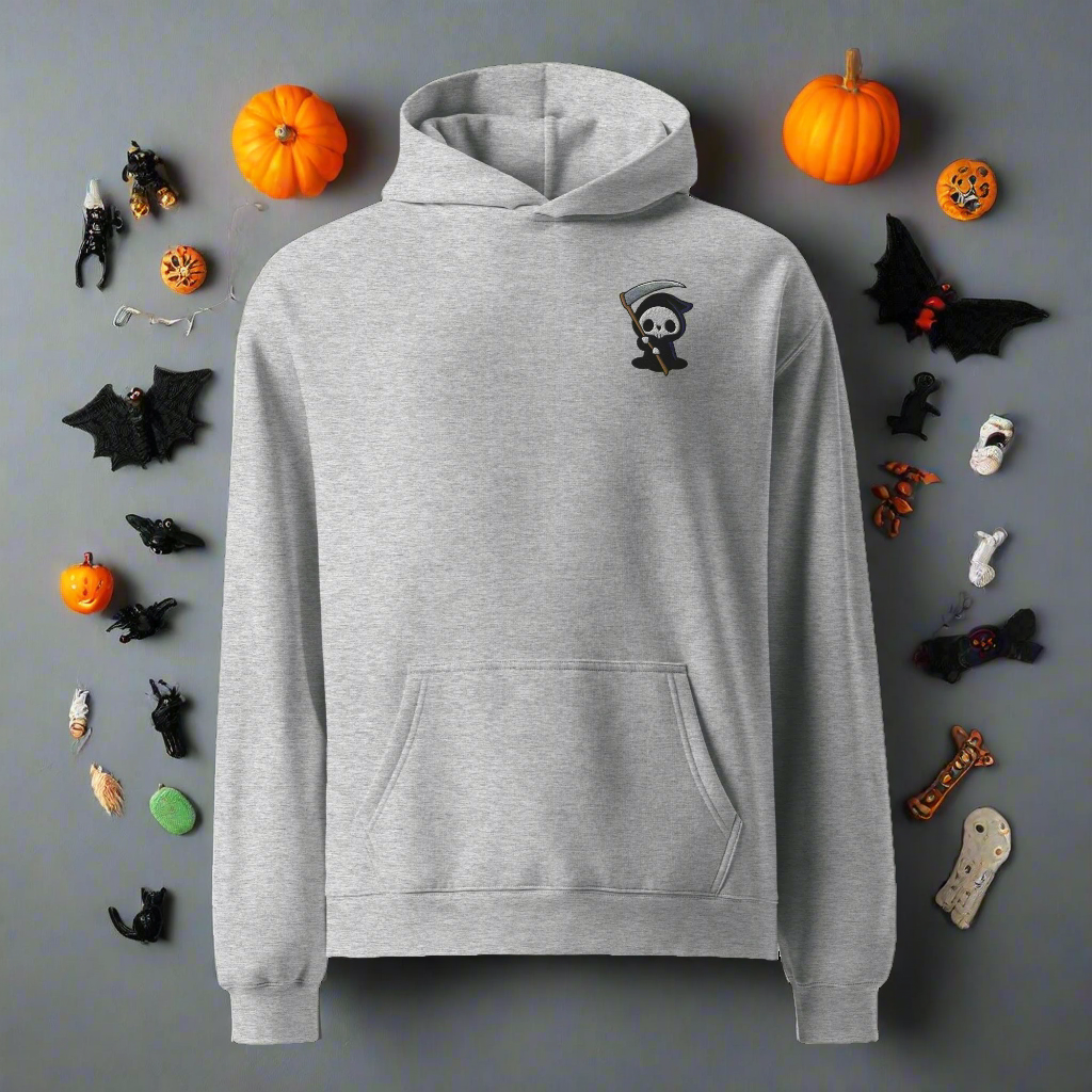 Grim Reaper | Oversized Fleece Hoodie Oversized Fleece Hoodie Syntax & Alchemy   