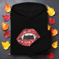 Vampire Kiss | Oversized Fleece Hoodie Oversized Fleece Hoodie Syntax & Alchemy Black S 