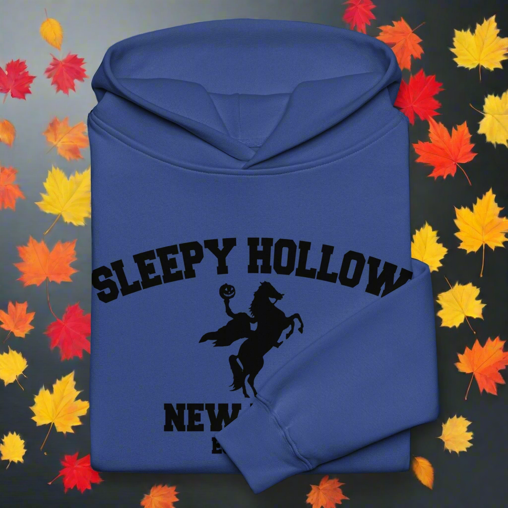 Sleepy Hollow | Oversized Fleece Hoodie Oversized Fleece Hoodie Syntax & Alchemy Cobalt S 