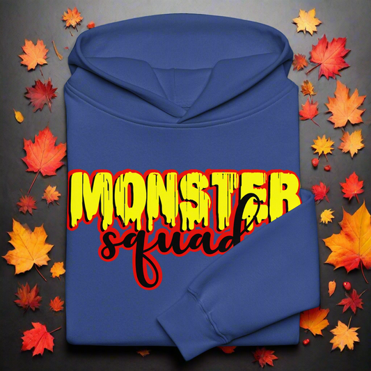 Monster Squad | Oversized Fleece Hoodie Oversized Fleece Hoodie Syntax & Alchemy Cobalt S 