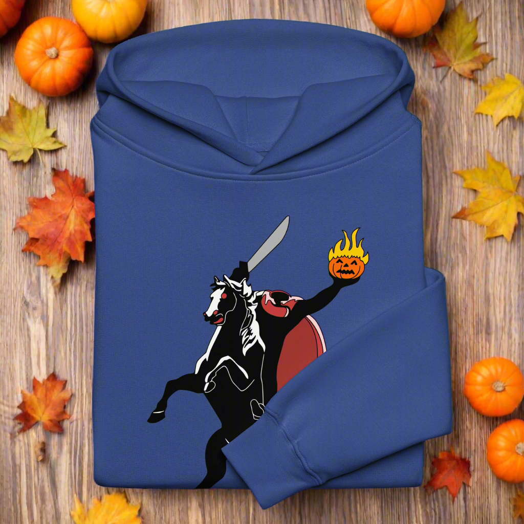 Headless Horseman | Oversized Fleece Hoodie Oversized Fleece Hoodie Syntax & Alchemy Cobalt S 