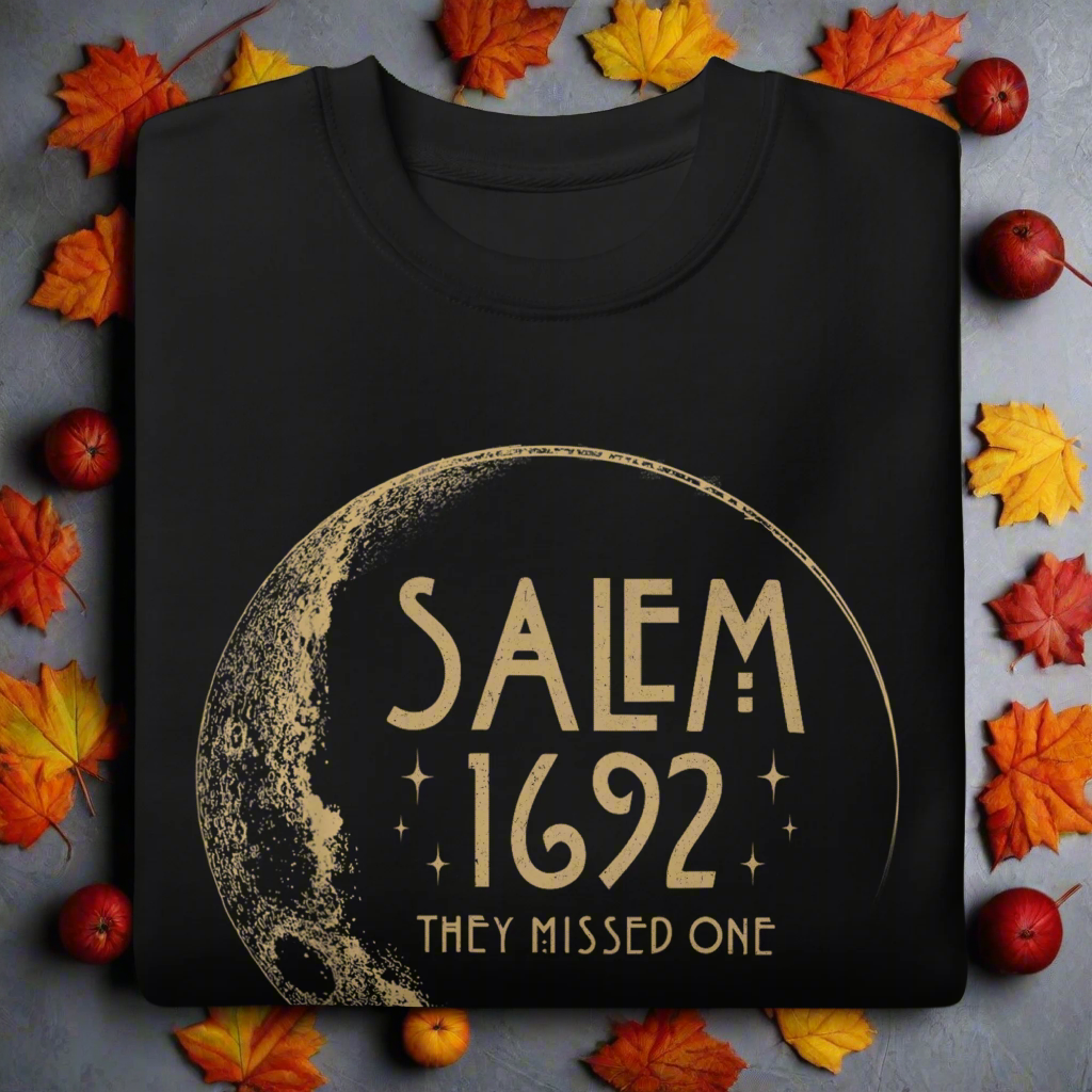 Salem 1692 | Soft-Wash Sweatshirt Soft-Wash Sweatshirt Syntax & Alchemy Black S 