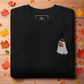 Ghost Book | Soft-Wash Sweatshirt | Embroidered Soft-Wash Sweatshirt Syntax & Alchemy Black S 