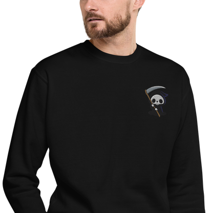 Grim Reaper | Soft-Wash Sweatshirt | Embroidered Soft-Wash Sweatshirt Syntax & Alchemy   