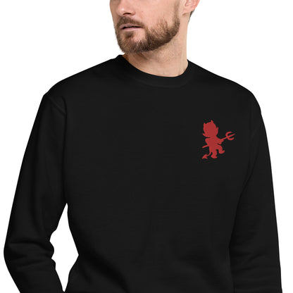 Little Devil | Soft-Wash Sweatshirt | Embroidered Soft-Wash Sweatshirt Syntax & Alchemy   