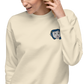 Coraline Face | Soft-Wash Sweatshirt | Embroidered Soft-Wash Sweatshirt Syntax & Alchemy   