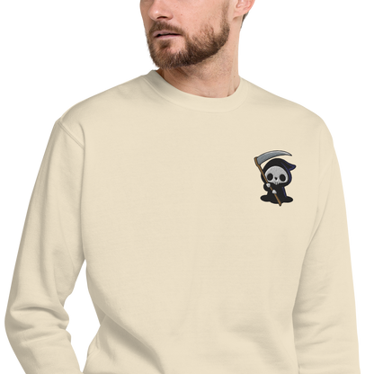 Grim Reaper | Soft-Wash Sweatshirt | Embroidered Soft-Wash Sweatshirt Syntax & Alchemy   