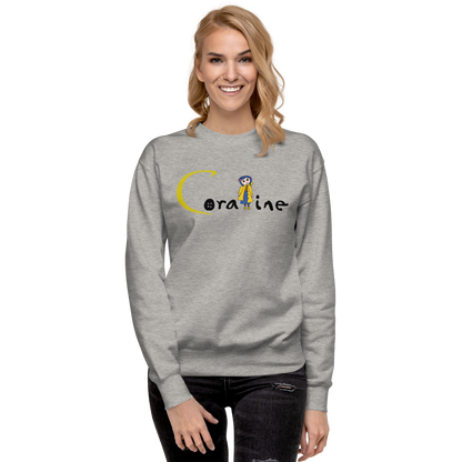 Coraline Button Eyes | Soft-Wash Sweatshirt Soft-Wash Sweatshirt Syntax & Alchemy   