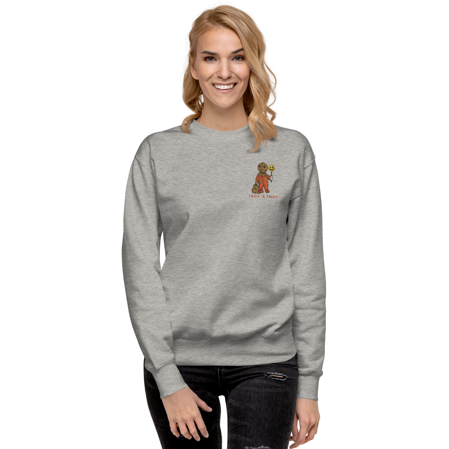 Samhain Trick 'r Treat | Soft-Wash Sweatshirt | Embroidered Soft-Wash Sweatshirt Syntax & Alchemy   